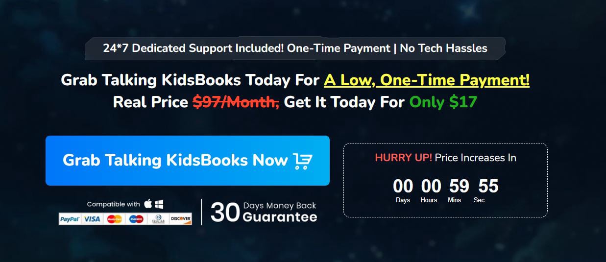 TalikngKidsBooks Access page